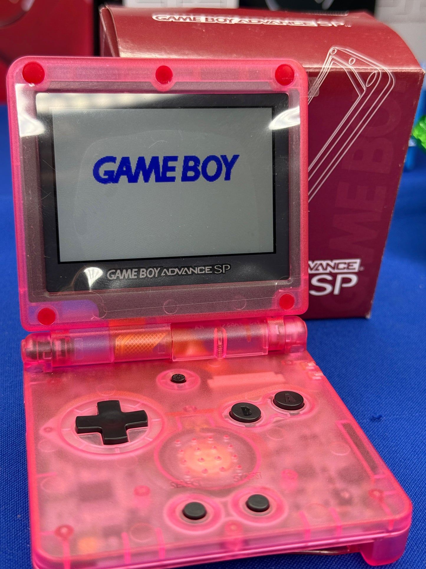 GameBoy Advance SP Con Pantalla IPS Kirby Edition