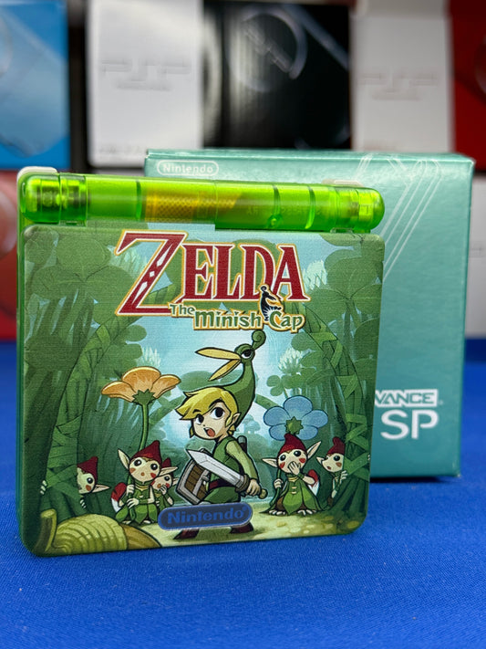 GameBoy Advance SP Con Pantalla IPS Zelda Edition