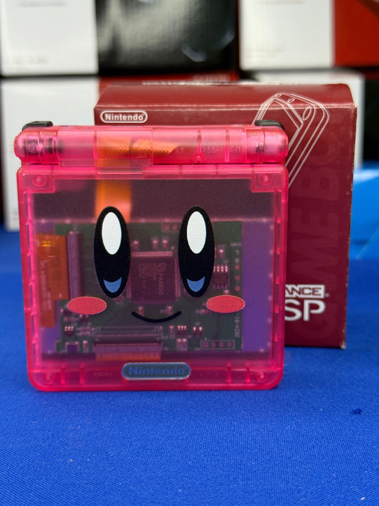 GameBoy Advance SP Con Pantalla IPS Kirby Edition