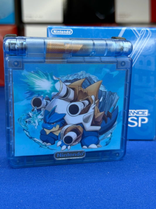 GameBoy Advance SP Con Pantalla IPS Blastoize Edition
